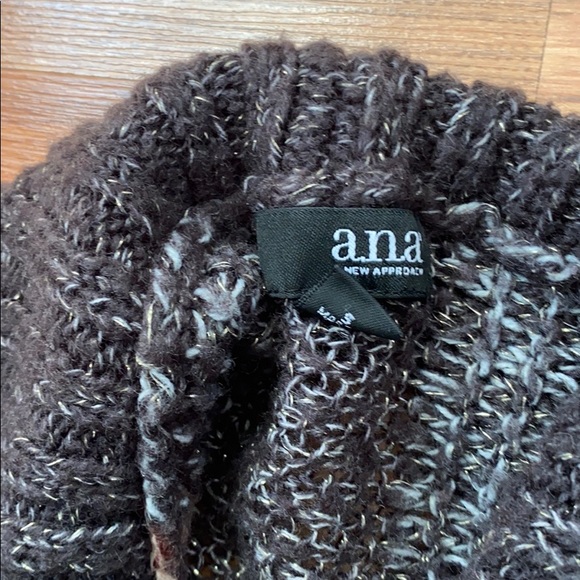 A.N.A. striped sweater red/gray small - Picture 3 of 8